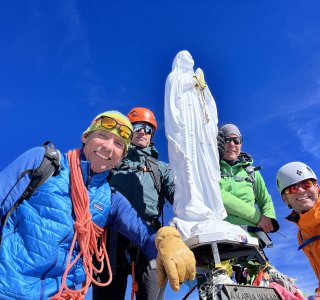 Gran Paradiso Gipfel Madonna