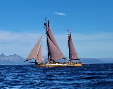 segelschiff, 2-mastschoner, S/Y Framstig