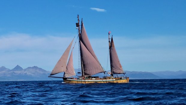 segelschiff, 2-mastschoner, S/Y Framstig