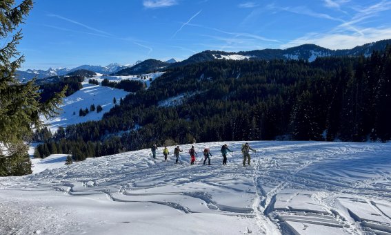 skitour Blaicher Horn, Gunzesried