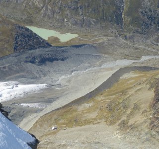 gletscherlandschaft, see