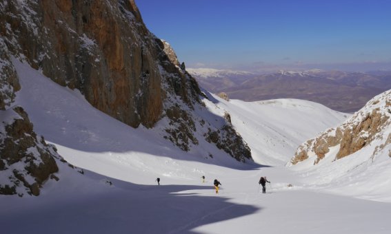 aufstieg zum emmler, freie sicht nach kappadokien