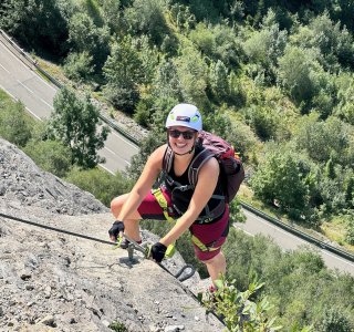 ostrachtaler klettersteig unterer teil