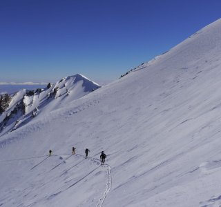 türkei, start devils couloir, Erciyes Dagi