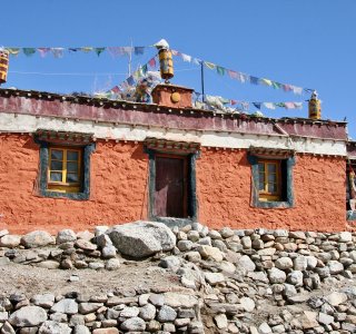 kloster, tibet, Shisha Pangma