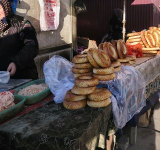 fladenbrot bäckerei in kirgistan