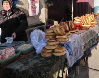 fladenbrot bäckerei in kirgistan