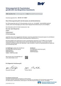 Reisesicherungsschein § 651r BGB