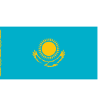 Landesflagge Kasachstan