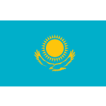 Landesflagge Kasachstan