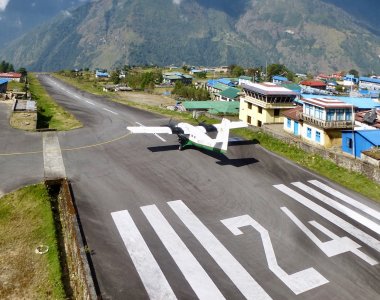 landepiste lukla, nepal