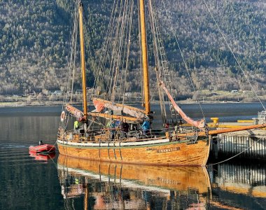 S/Y Framstig, hafen åndalsnes