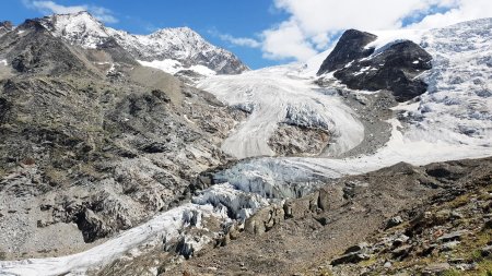 riedgletscher, aufstieg bordierhuette, wallis