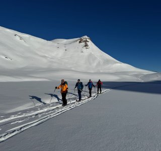 aufstieg zur breiten krone, Heidelberger Hütte, silvretta