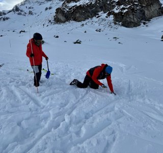 Heidelberger Hütte, Skitourenkurs, punktortung, verschüttetensuche