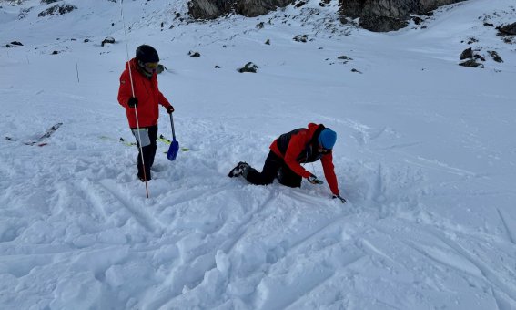 Heidelberger Hütte, Skitourenkurs, punktortung, verschüttetensuche