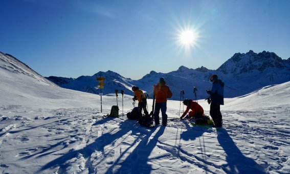 Heidelberger Hütte, Skitourenkurs08954