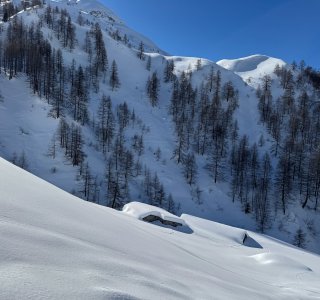 skitour zur Testa bernarda, val ferret