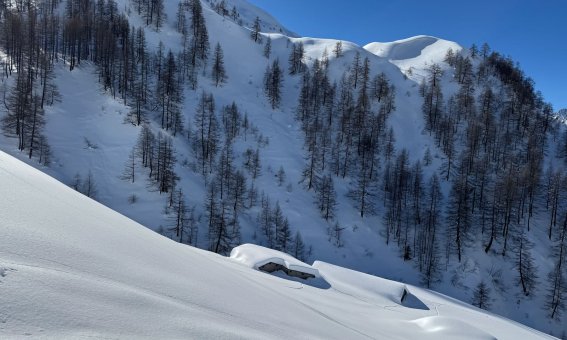 skitour zur Testa bernarda, val ferret