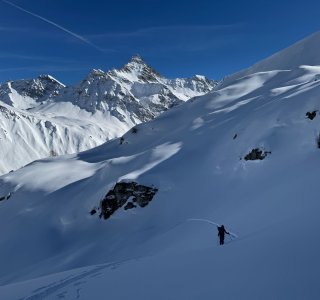 skitouren im val ferret, aostatal