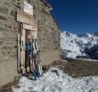 alte huette, tourenski, valgrisenche, aostatal