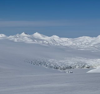 spitzbergen, gletscher, eisbruch