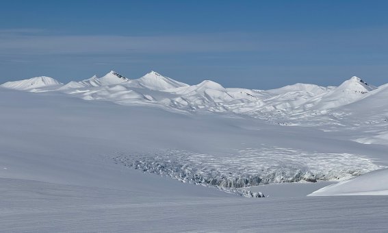 spitzbergen, gletscher, eisbruch