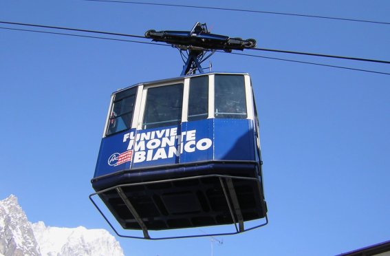 Alte Seilbahn Courmayeur