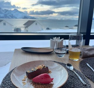 Dessert, Restaurant Lyngen North