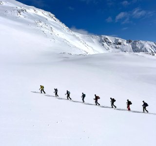 North of Lyngen, Aufstieg zum Arnøyhogda, Insel Arnøya