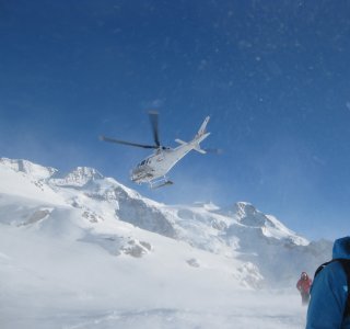 Gressoney / Alagna Freeride, Helikopter, Mt rosa, skifahrer