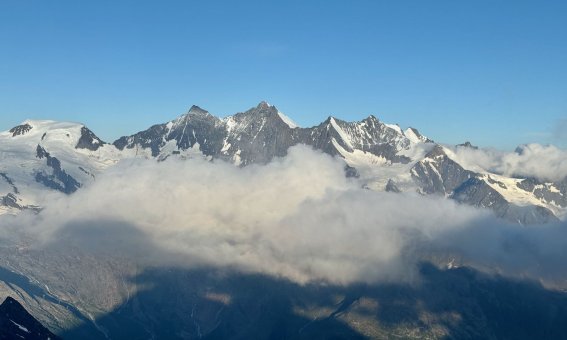 Alphubel, Täschhorn, Dom, Lenzspitze, Nadelhorn