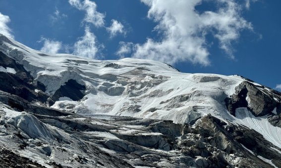 Weissmies NW-Flanke (Normalweg), Hochtour Wallis, Saas Fee