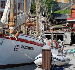 Lyngen 2020 im Hafen von Kristiansund