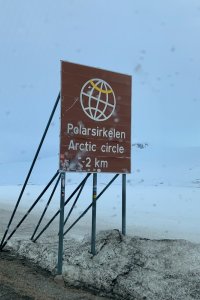 Lyngen 2020 E 6 am Polarkreis auf der Heimreise Ende Mai
