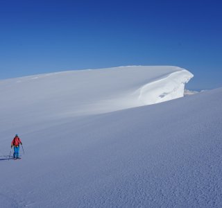 Lyngen 2020 Aufstieg zum Jiekkevárri über Holmbuktinden