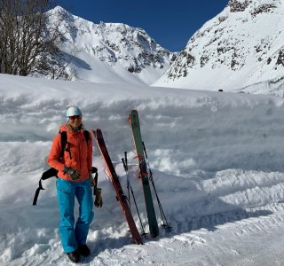 Lyngen 2020 Start zum Tafeltinden, Parkplatz Koppangen