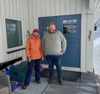 Lyngen 2020  Nordmann und Maia