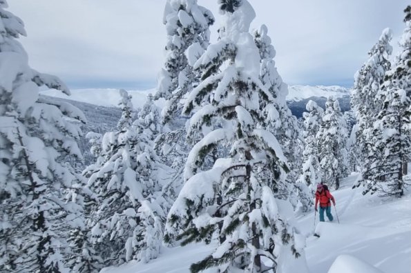 Wintereinbruch in den Pyrenäen