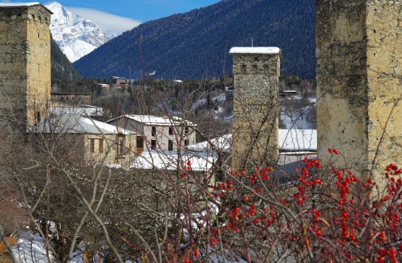 Türme Mestia, Skitouren in Svanetien | Georgien