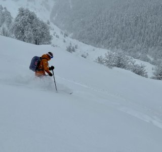 Skitouren in Svanetien, Becho valley
