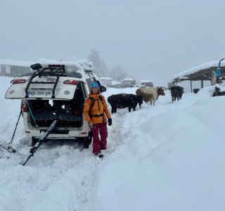 start skitour, Mazeri, svanetien