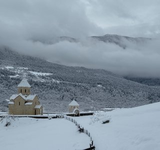 kapelle oberhalb von Mestia