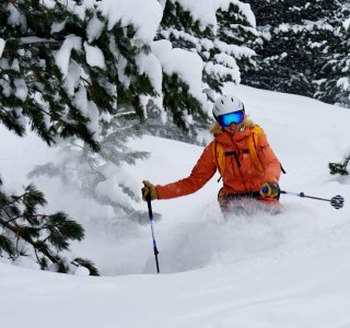 Freeriden in Svanetien, Georgien