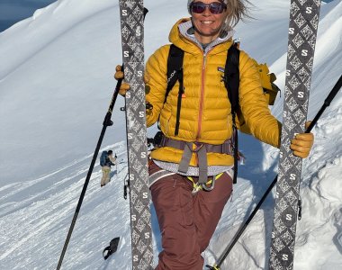 Svalbard 26 - einmal bitte lächeln - Maia ist oben angekommen - prins karls forlandet