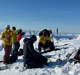 Svalbard 26 - Gipfelrast