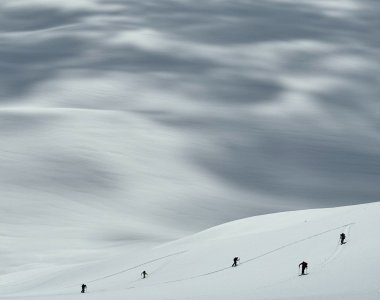 Svalbard 26 - Austieg mit Abstand - Gipfel am Gaffelbreen