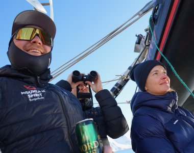 Svalbard 26 - fernsicht vom deck