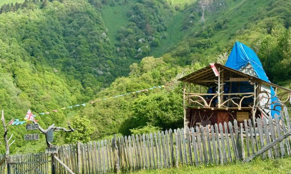 Guli Café, auf dem Weg zu Guli Pass