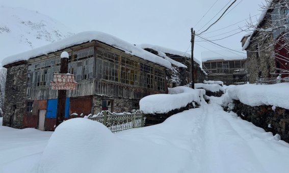 Usghuli center, winter